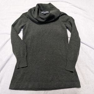 FRENCH Connection Olive Green Cowl Neck Sweater medium